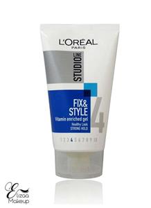 ژل موی لورال مدل fix & style شماره 4 حجم 150 میل