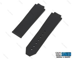 بند رابر ساعت هابلوت مردانه رنگ مشکی Watch-Strap-2204-G-L