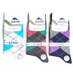 جوراب مردانه نخی طرح اسکاچ ZANDبسته 3 عددی socks2016