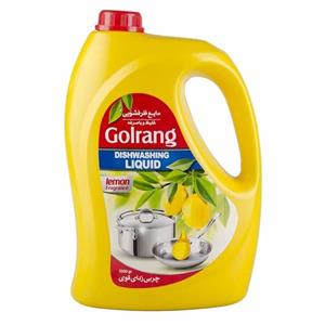 مایع ظرفشویی گلرنگ مدل Lemon مقدار 3500 گرم Golrang Lemon Dishwashing Liquid 3500g