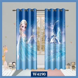 پرده اتاق کودک طرح السا کد W4190