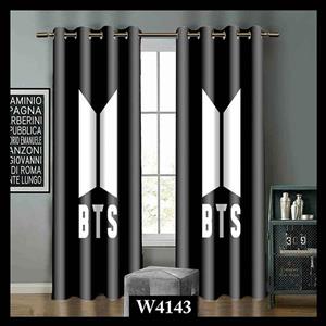 پرده چاپی مدل BTS کد W4143