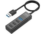 هاب یو اس بی 4 پورت هوکو Hoco USB hub 4-in-1 HB25 USB to USB3.0+USB2.0*3