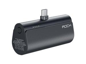 مینی پاوربانک شارژ سریع تایپ سی 18 وات 4800 راک ROCK P81 POWER BANK V0556