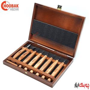 ست 8 عددی مغار حکاکی ظریف کاری نارکس کد 869010