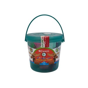 خمیر 6 رنگ سطلی با ابزار کنکو