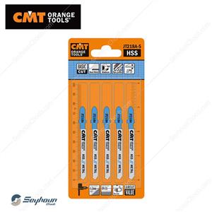 پک 5 عددی تیغ اره عمود بر فلز بر سی ام تی مدل CMT JT218A-5