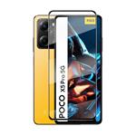 گلس صفحه نمایش شیشه ای پوکو Poco X5 Pro 9D Golden Glass