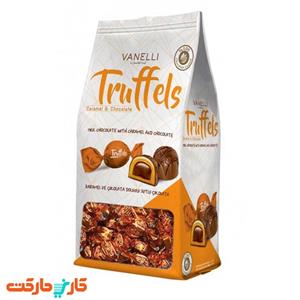 شکلات ترافل وانلی با مغز و کارامل نارنجی وزن 1000گرم VANELLI Truffels 