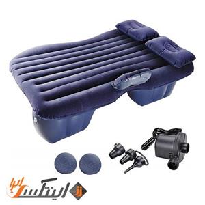 تشک بادی داخل ماشین car bed اصل سرمه ای
