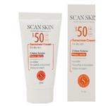 کرم ضد آفتاب اسکن اسکین پوست خشک 50 SPF حجم 40 میلSCAN SKIN SUNSCREEN CREAM FOR DRY SKIN SPF50 40 ML