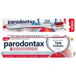 خمیر دندان PARODONTAXپارودونتاکس سفید کننده + همراه با مسواک هدیه حجم 75 میلی لیتر