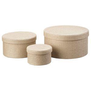 جعبه نظم دهنده 3 تایی ایکیا مدل IKEA KVARNVIK