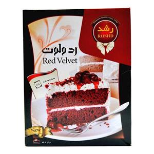 رشد  پودر کیک ردولوت Roshd Red Velvet Cake Powder 600gr