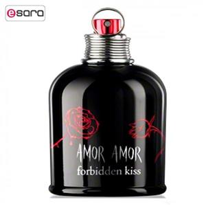 ادو تویلت زنانه کاشارل مدل Amor Amor Forbidden kiss حجم 50 میلی لیتر cacharel amor amor Forbidden kiss Eau de toilet for women 50ML