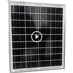 پنل خورشیدی 20 وات برند MLG مونو کریستال