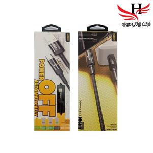 کابل شارژ تایپ سی چراغ دار  ماکسوم  MOXOM-CB59