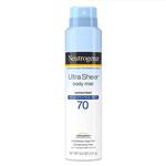 اسپری ضد آفتاب بدن نوتروژینا مدل Ultra Sheer SPF70