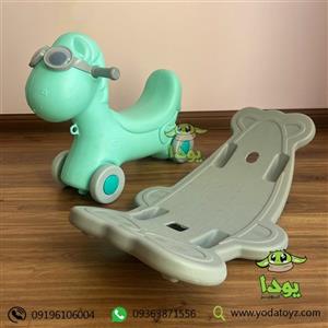 الاکلنگ 2 کاره برنارد صورتی (الاکلنگ و ماشین پایی)