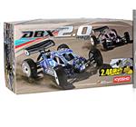 ماشین نیترو بنزینی سوختی kyosho dbx 2 