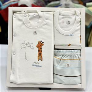 ست 5 تکه نوزادی کیدزبو KIDSboo طرح خورشید و حیوانات
