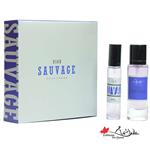 عطر جیبی مردانه آدولفو (Adolfo) مدل ساواج (Sauvage) حجم 30 میل + 25 میل هدیه