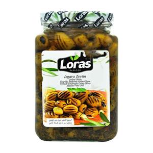 زیتون سبز کبابی بدون هسته ۱٫۵ کیلو لوراس – loras