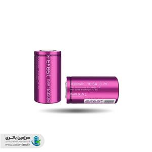 باتری لیتیوم یونی IMR 18350 ظرفیت 700 میلی آمپر 3.7 ولت 10.5A افست EFEST
