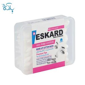 گوش پاک کن آرایشی پنبه ای اسکارد بسته 40 عددی