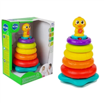 جورچین و حلقه هوش موزیکال جوجه هولی تویز Huile Toys  کد 2101