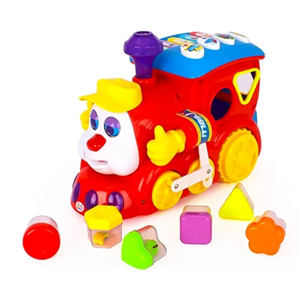 قطار موزیکال 3 در 1 هولی تویز Huile Toys  کد P/556/A