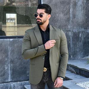 تک کت مردانه GUCCI زیتونی کد 13022