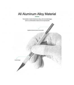 کاتر قلمی ایزی گریپ EASY GRIP مدل JY1001 همراه با 6 عدد تیغ یدک