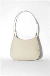 کیف رو دوشی دسته دار رنگ بژ برشکا Bershka (برند اسپانیا)