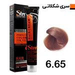 رنگ مو بلوند شکلاتی تیره استیل شماره 6.65