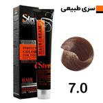 رنگ مو بلوند متوسط استیل شماره 7.0