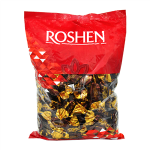تافی دارک با مغز شکلات ۱ کیلویی روشن – roshen