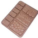 قالب سیلیکونی شکلات تبلتی کد mi 648