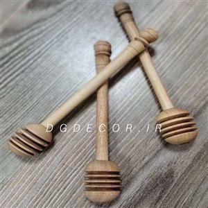 قاشق عسل چوبی کد 4510