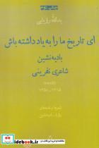 کتاب آتش تلخ - اثر هوشنگ بادیه نشین