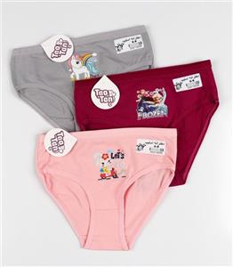 پک 3 عددی شورت اسلیپ دخترانه کد 720100