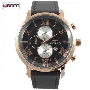 ساعت مچی عقربه ای مردانه فرو مدل F61509-622-C3 FERRO Watch for man 