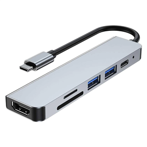 هاب 6 پورت USB-C مدل HDTV4K