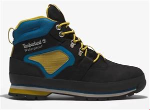 کفش کوهنوردی ضد آب مردانه تیمبرلند آمریکا TIMBERLAND EURO HIKER TIMBERDRY BOOT FOR MEN IN BLACK BLUE