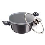 قابلمه 28 سانت درب دار برلینگر هاوس مجارستان BerlingerHaus CASSEROLE 28 CM BERLINGER HAUS BH-6894 CARBON PRO COLLECTION