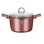 قابلمه با درب 24 سانت صافی دار برلینگر هاوس مجارستان BerlingerHaus POT WITH LID 24 CM BERLINGER HAUS BH/6038 I-ROSE COLLECTION