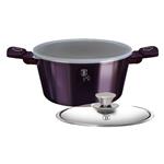 قابلمه 28 سانت درب دار برلینگر هاوس مجارستان BerlingerHausCASSEROLE 28 CM BERLINGER HAUS BH-6630 PURPLE ECLIPSE COLLECTION