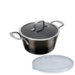 قابلمه 20 سانت درب دار برلینگر هاوس مجارستان BerlingerHaus CASSEROLE 20 CM BERLINGER HAUS BH-6652 SHINE BASALT COLLECTION