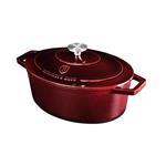 قابلمه 32 چدنی سانت درب دار برلینگر هاوس مجارستان BerlingerHaus CASSEROLE 32 CM CAST IRON BERLINGER HAUS BH/6519 BURGUNDY