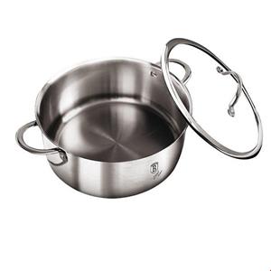 قابلمه 24 سانت درب دار برلینگر هاوس مجارستان BerlingerHaus CASSEROLE 24 CM BERLINGER HAUS BH/7428 ETERNAL COLLECTION